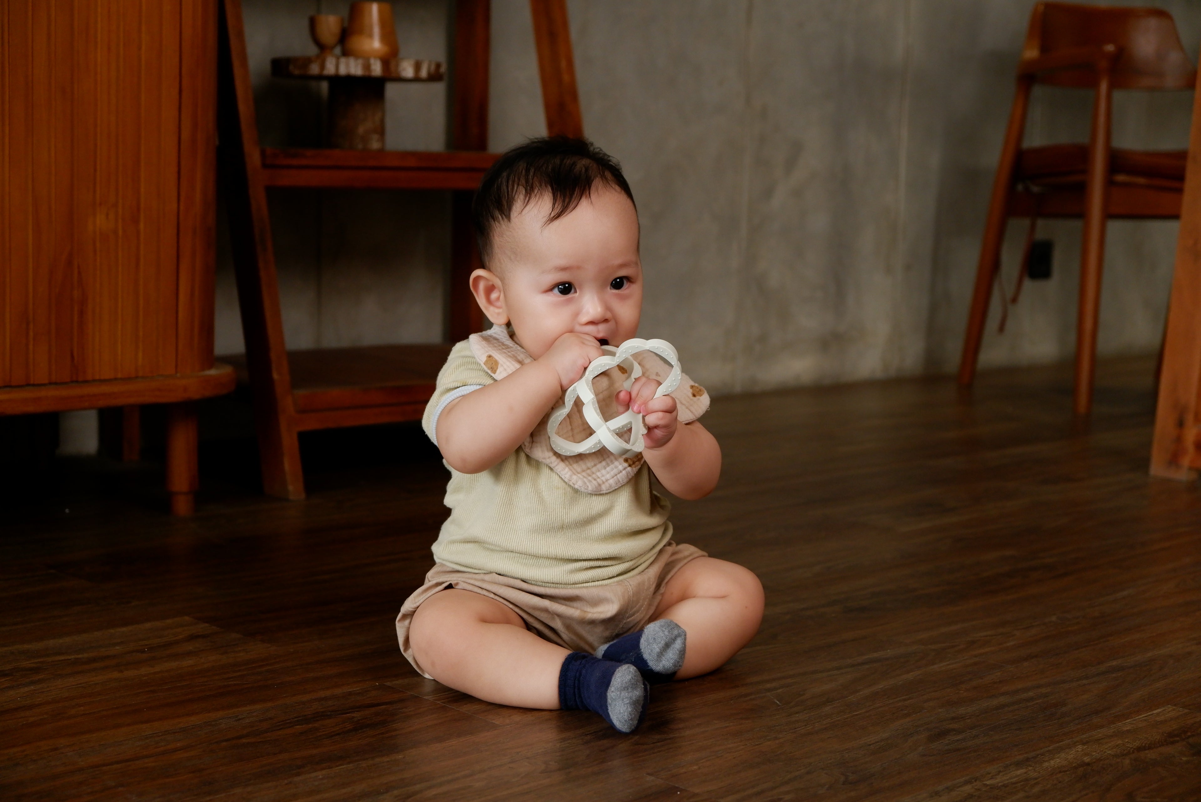 棉布彈彈球配牙膠