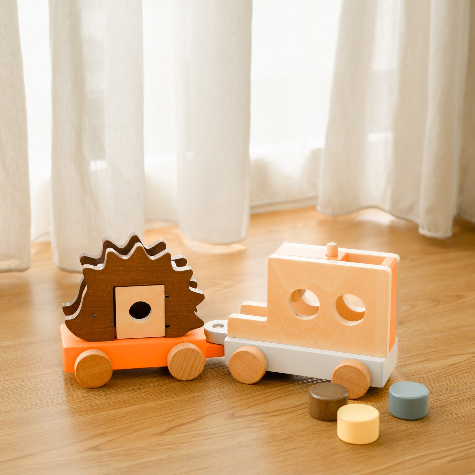 木製機關小火車