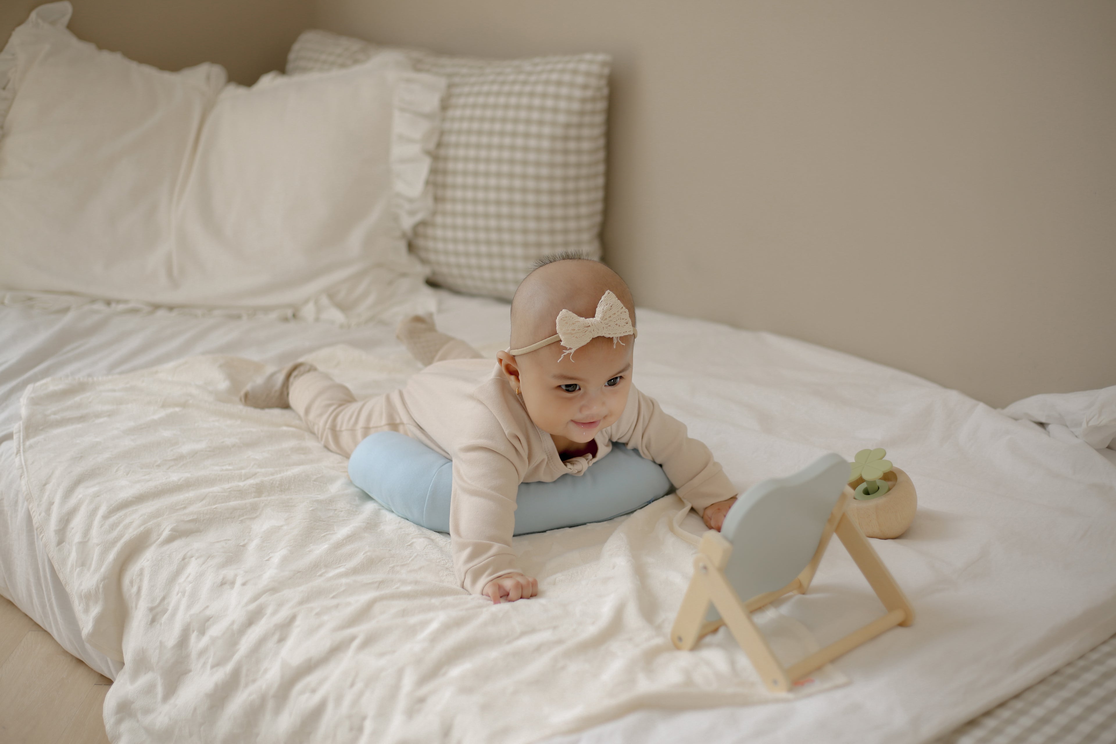 Dual Tummy Time Pillow