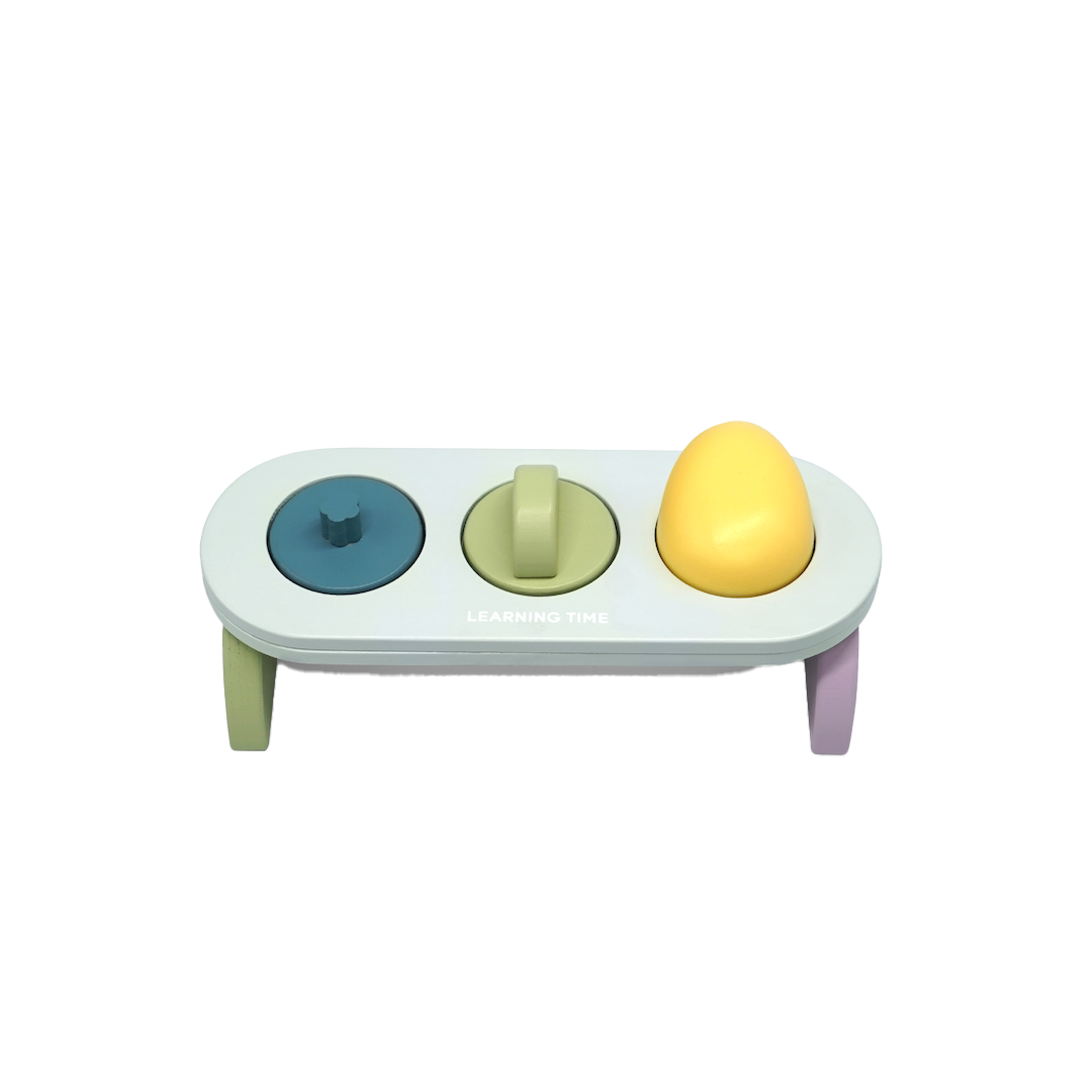 蒙特梭利木球抓握玩具