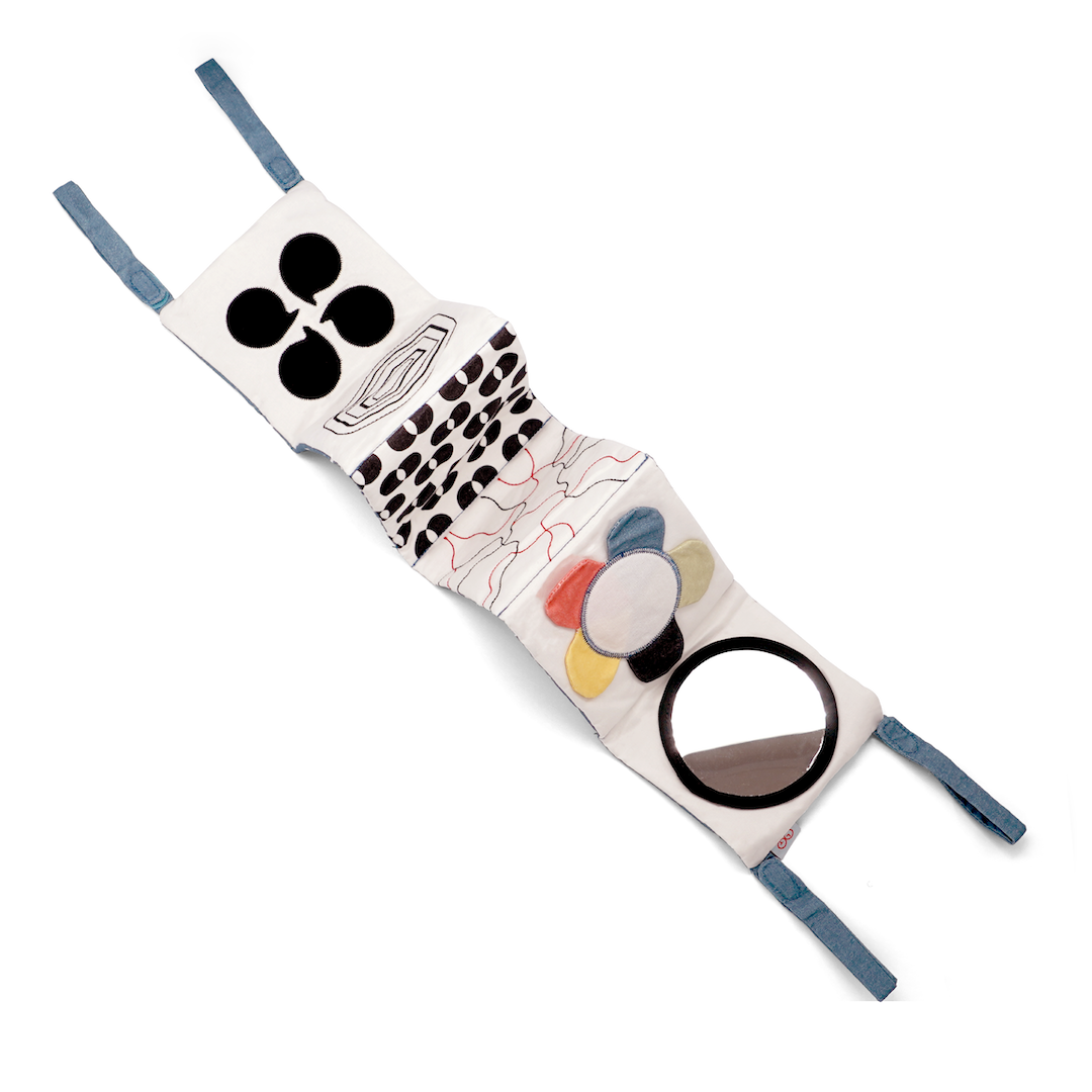 多重感官黑白布書